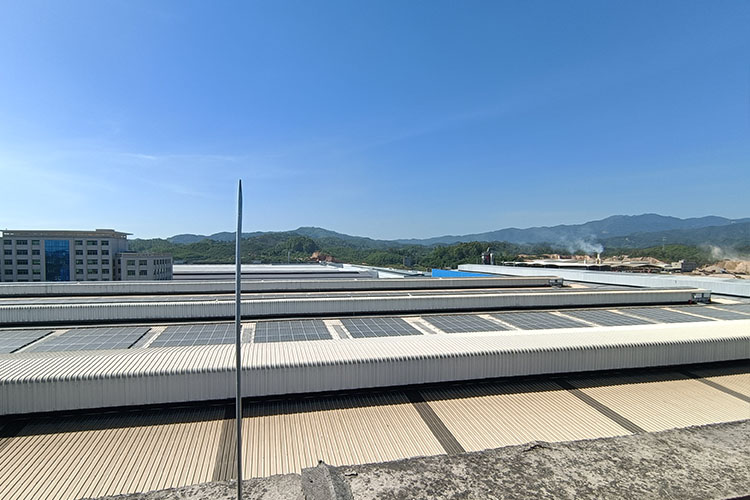 廣東2.4MW工商業光伏電站